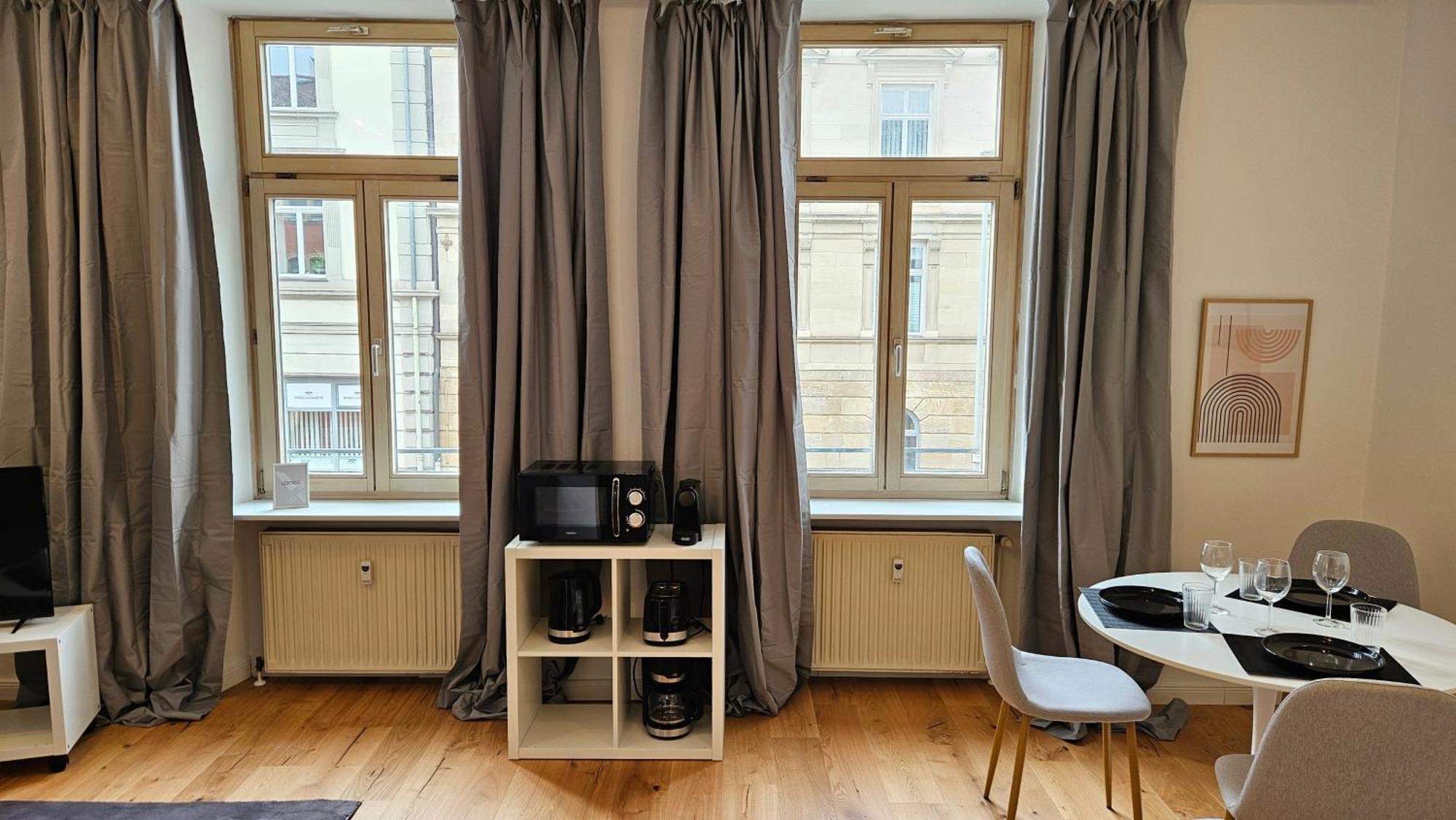 Apartment Lu16 One Bamberg - Modern, Zentral Mit Terrasse Esterno foto